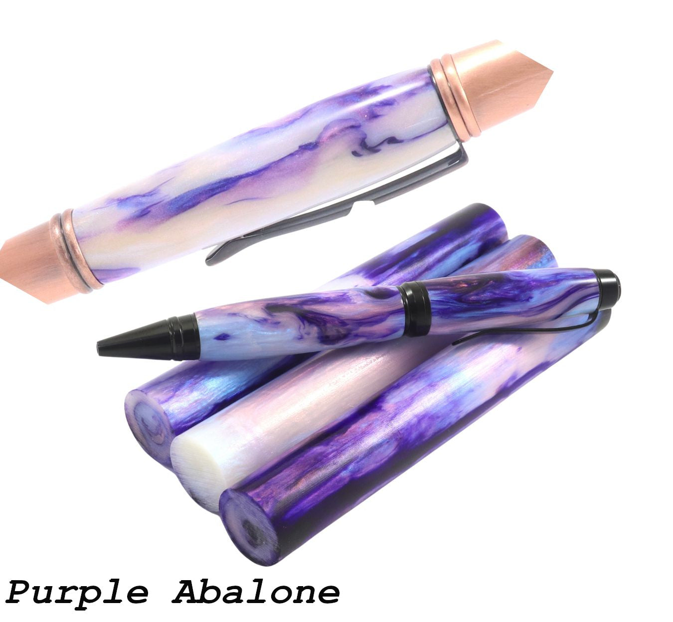 Top Choice Pen Blanks Purple Abalone
