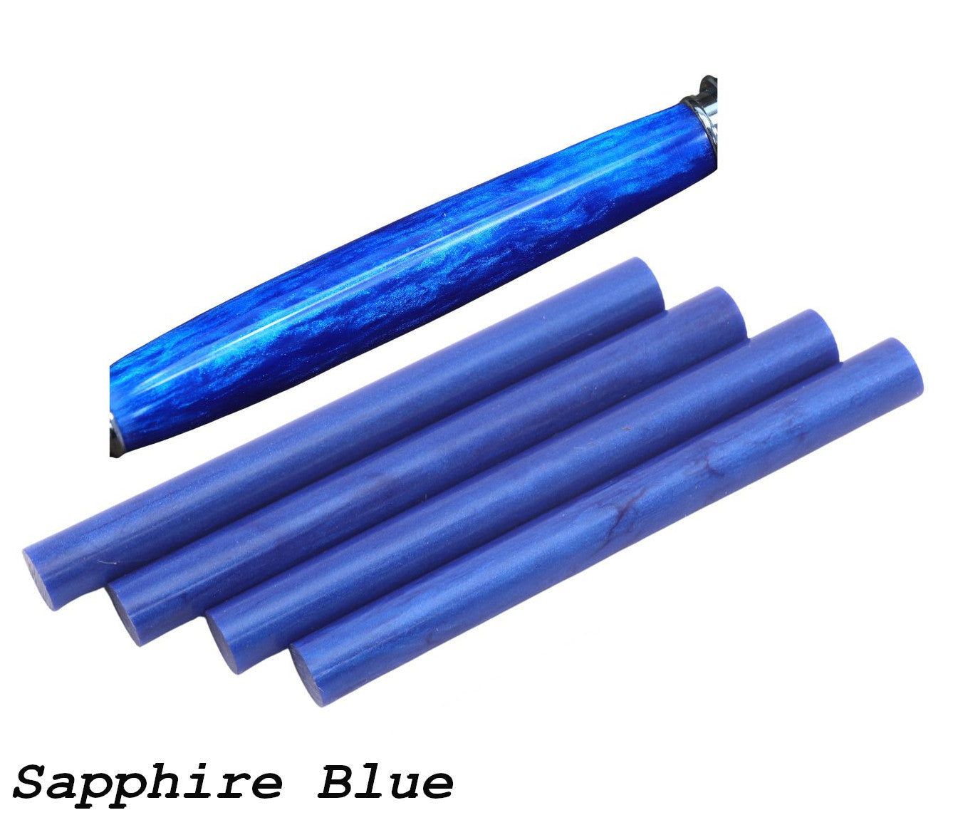 Top Choice Pen Blanks Sapphire Blue