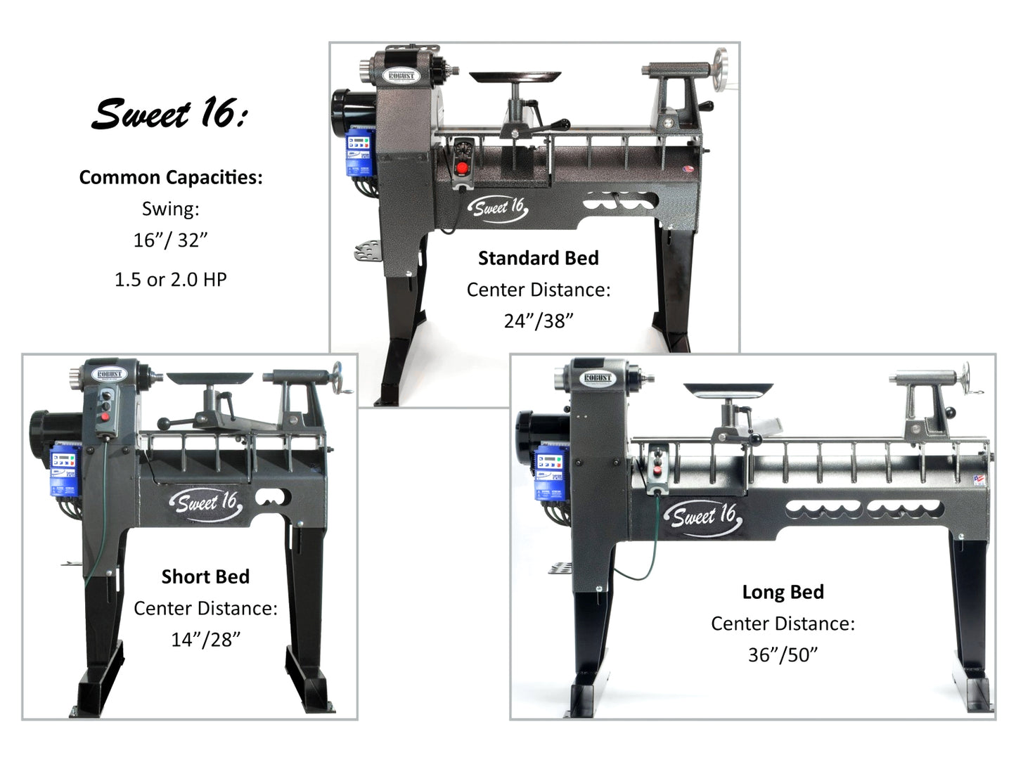 Sweet 16 Lathe - Robust Tools