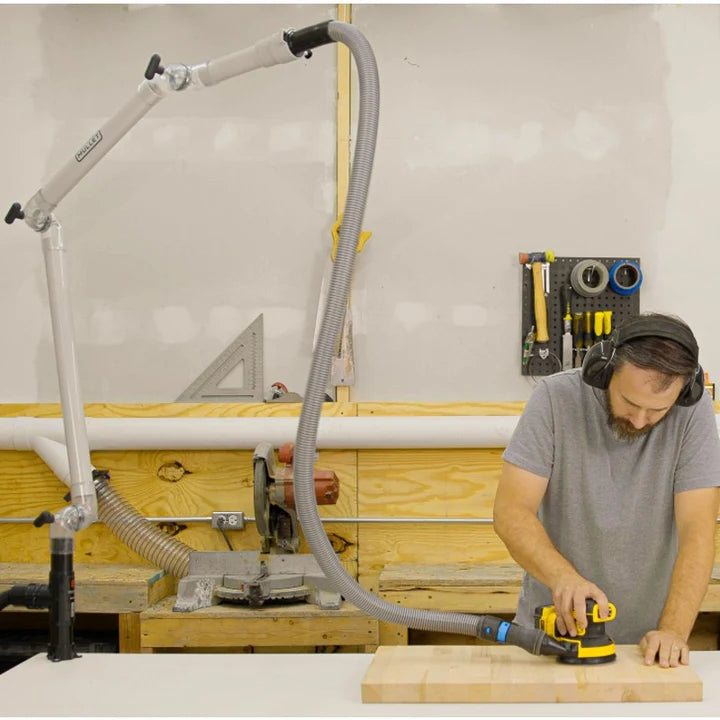2 Inch Boom Arm Kit for Workbench Mounting - Mullet Tools