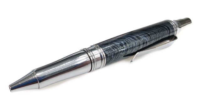 Liberty Click Pen - Natural Stainless Steel
