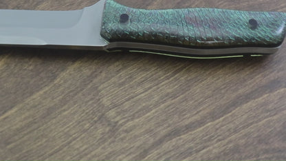 Dragon Scale Knife Scales