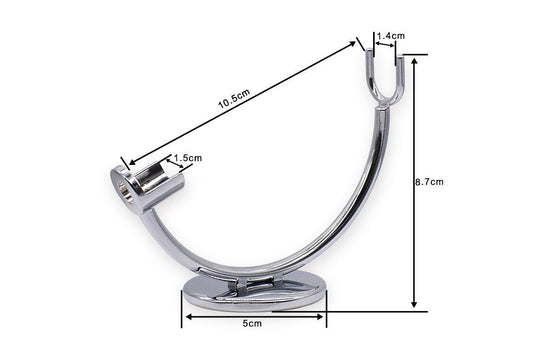 Chrome Pen Stand, Razor Stand