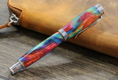 Desire Rollerball Pen - Natural Stainless Steel