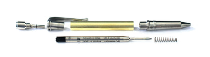Coyote Click Pen - Natural Stainless Steel
