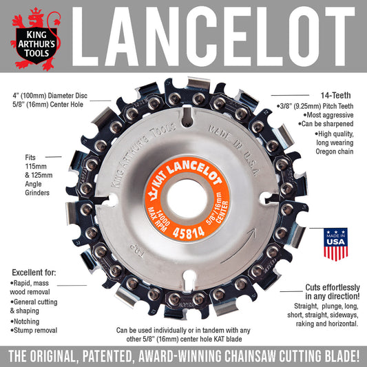 Lancelot 14 Tooth Chainsaw Disc