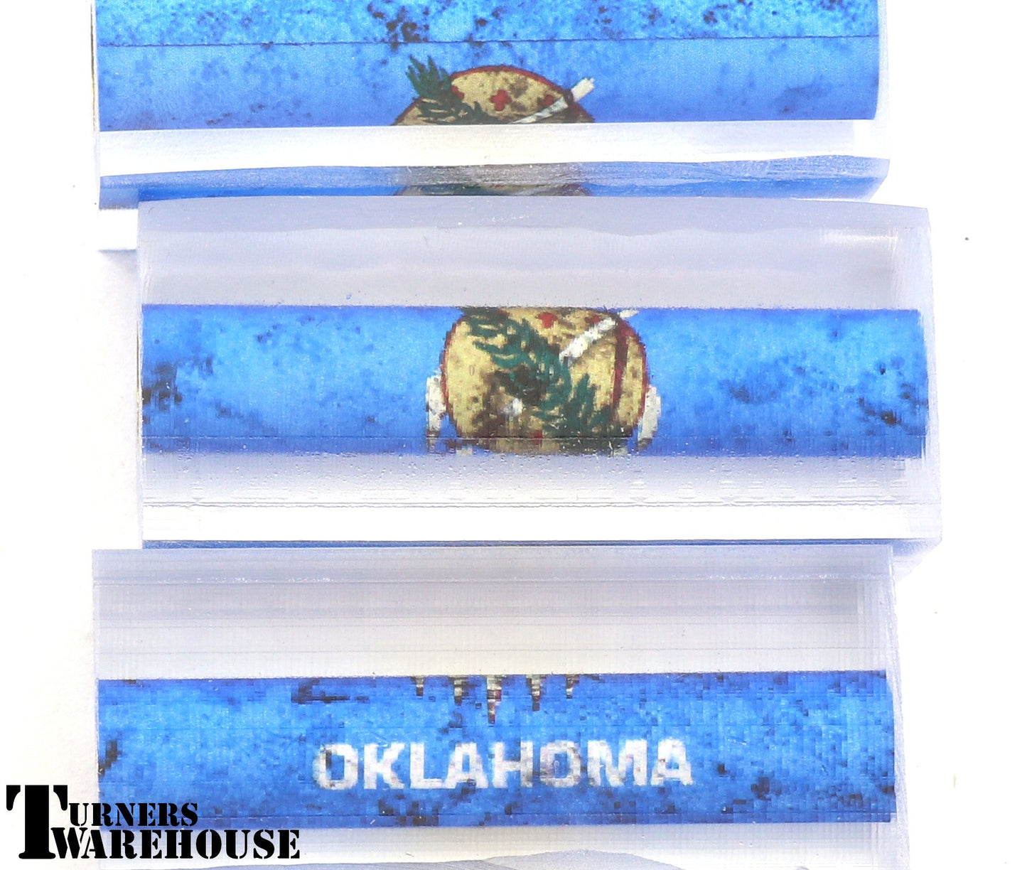 Americana Pen Blanks Oklahoma State Flag