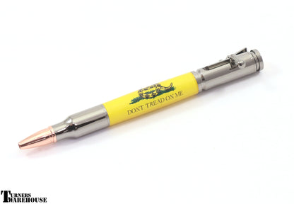 Bolt Action Pen Kit PSI Gun Metal Don't Tread on me