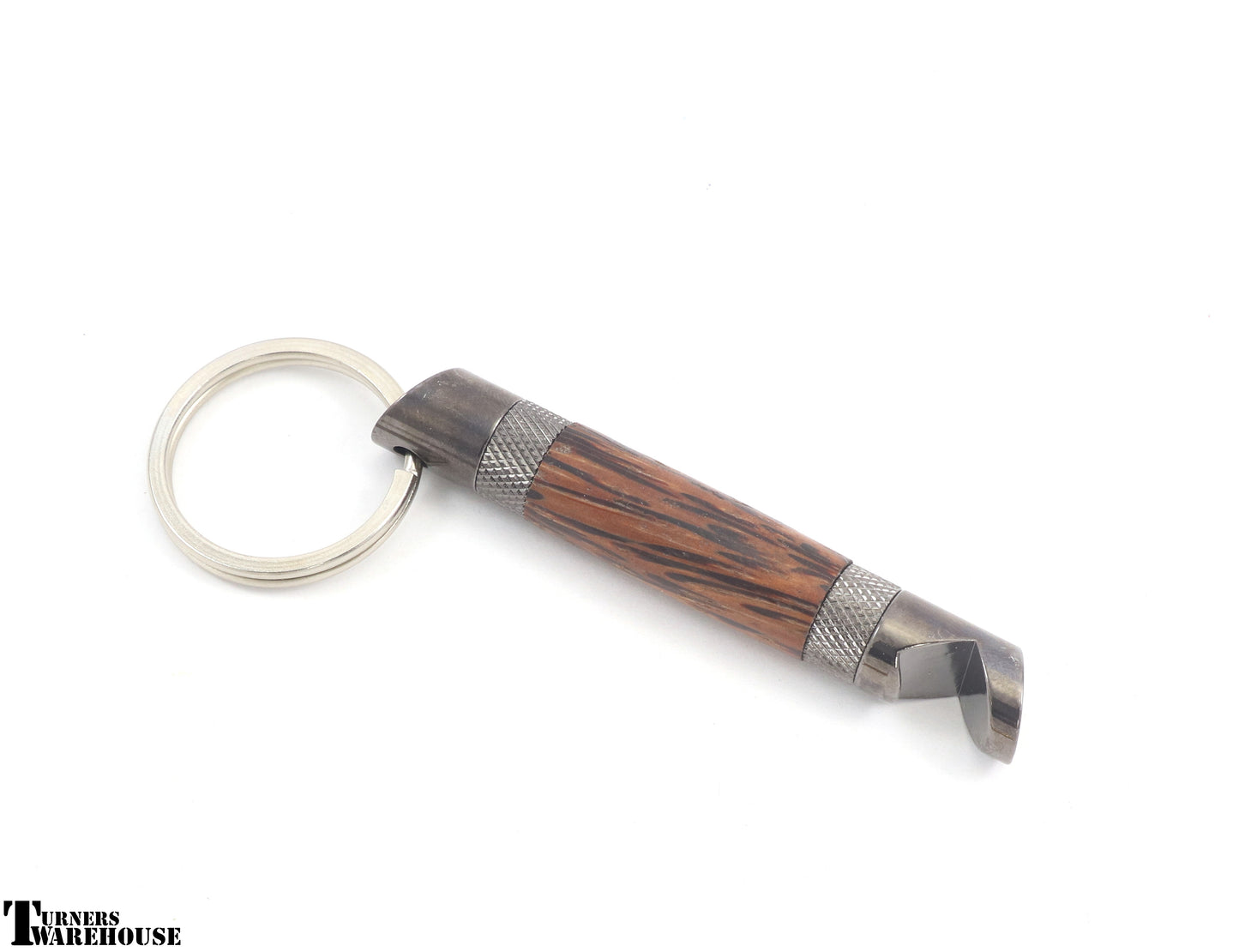 Bottle Opener Key Chain PSI Gun Metal