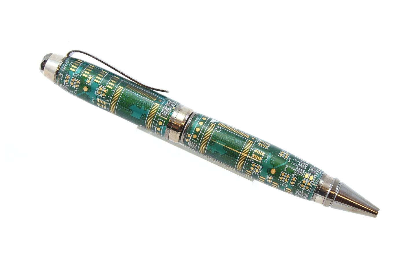 Circuit Board Pen Blank Cigar Pen Kit in Green