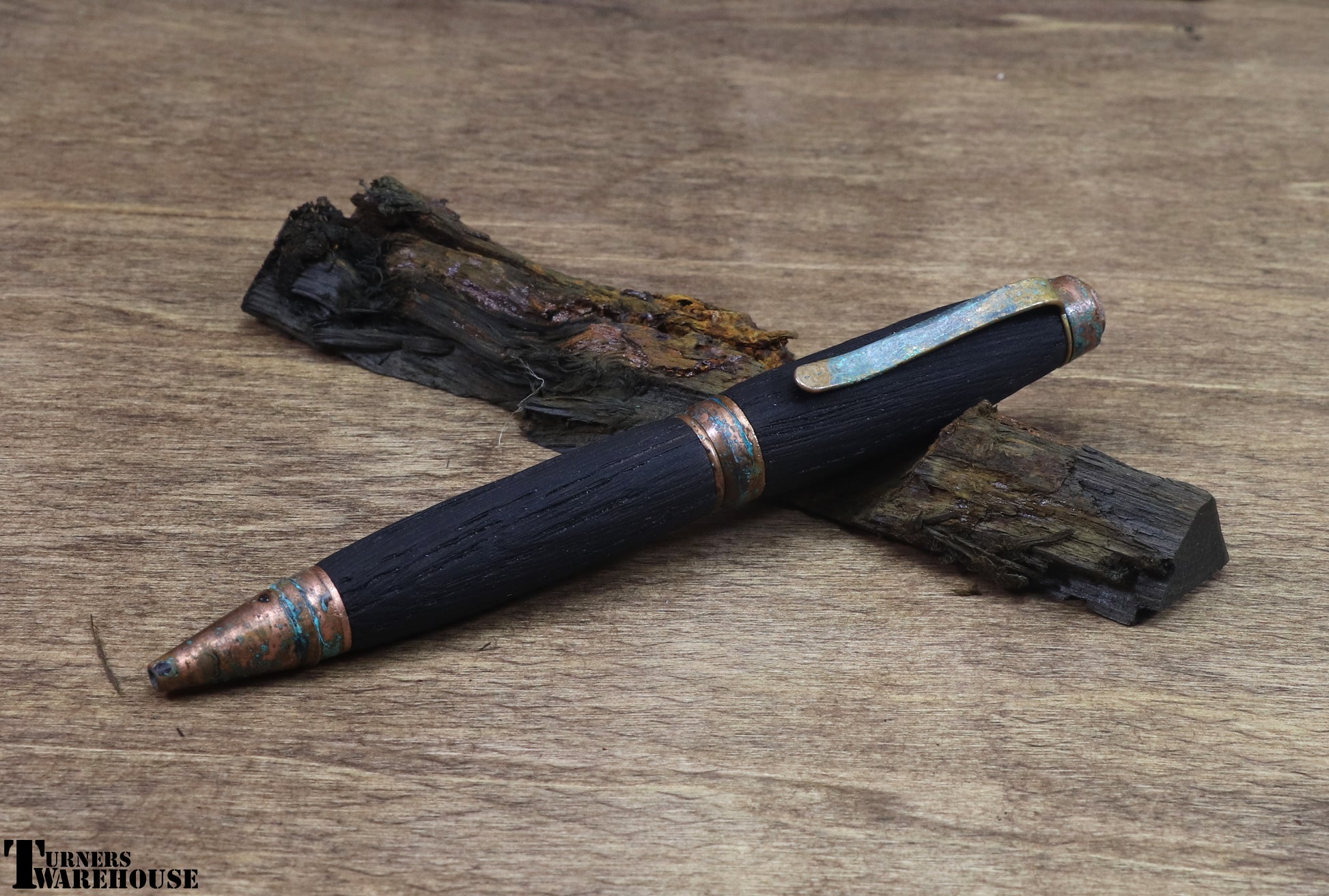  Element Series Cigar Copper Pen Kit all Copper with Patina