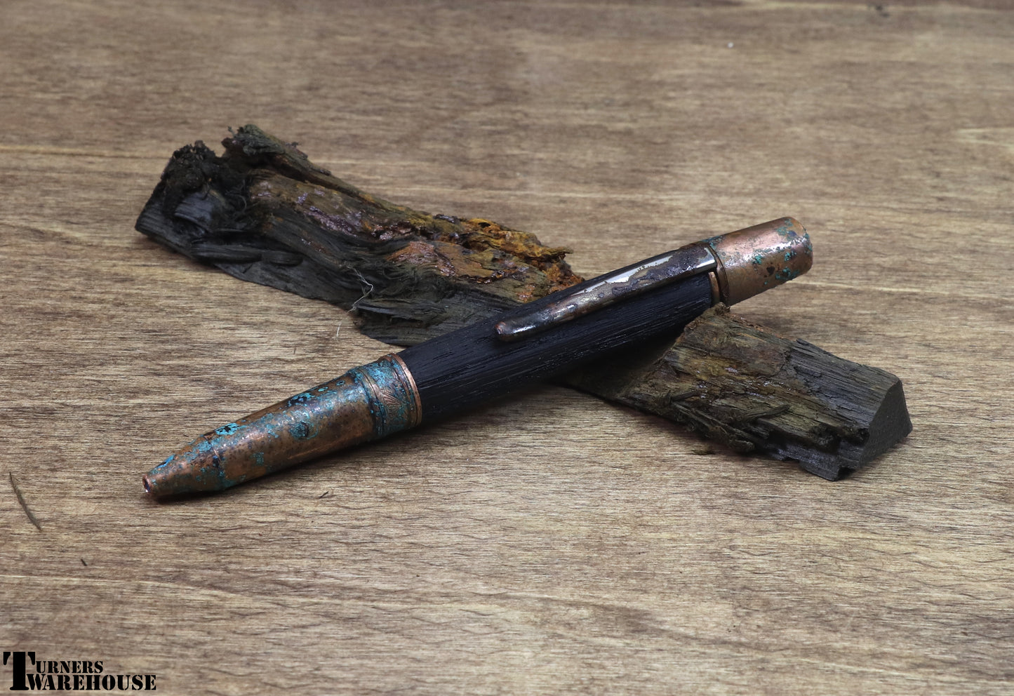  Element Series Twist Copper Pen Kit all Copper with Patina
