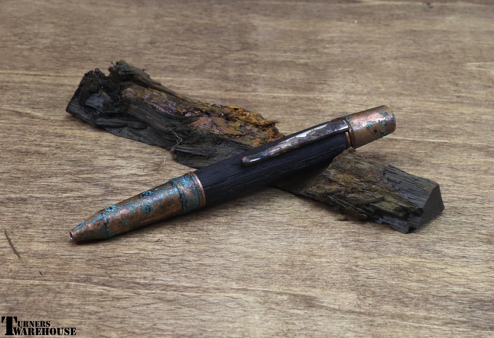  Element Series Twist Copper Pen Kit all Copper with Patina