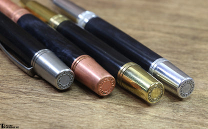Element Series Twist Pen Kit Aluminum, Brass, Copper and Stainless Steel Close up