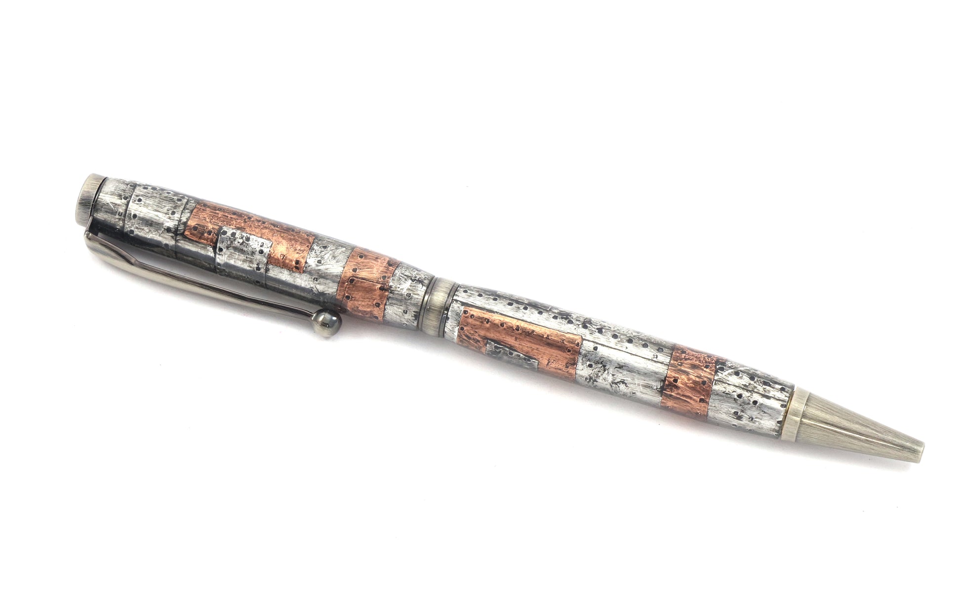 Fancy Slimline Antique Gun Metal Pen Kit