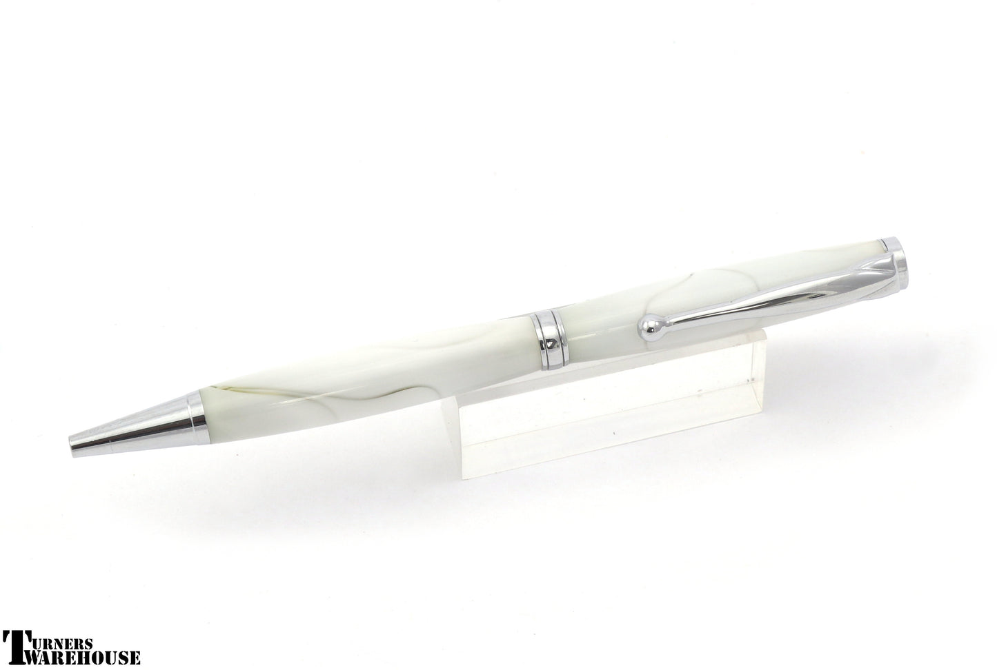 Fancy Slimline Pen Kit Chrome Platinum