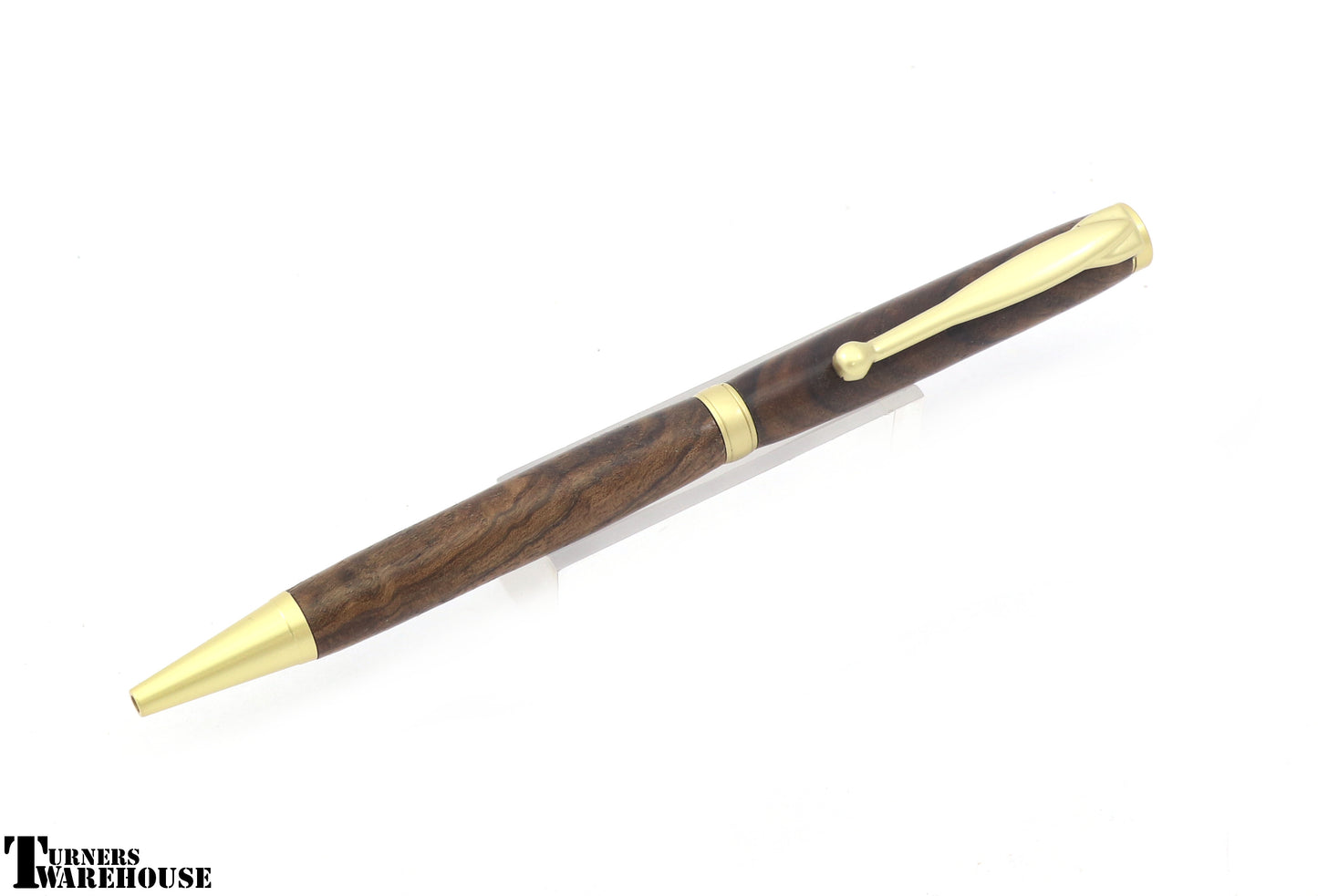 Fancy Slimline Pen Kit Satin Gold