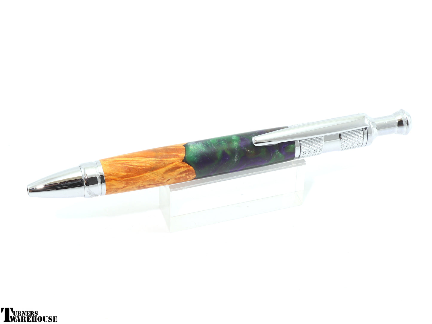Field Click Ballpoint Pen Kit Chrome