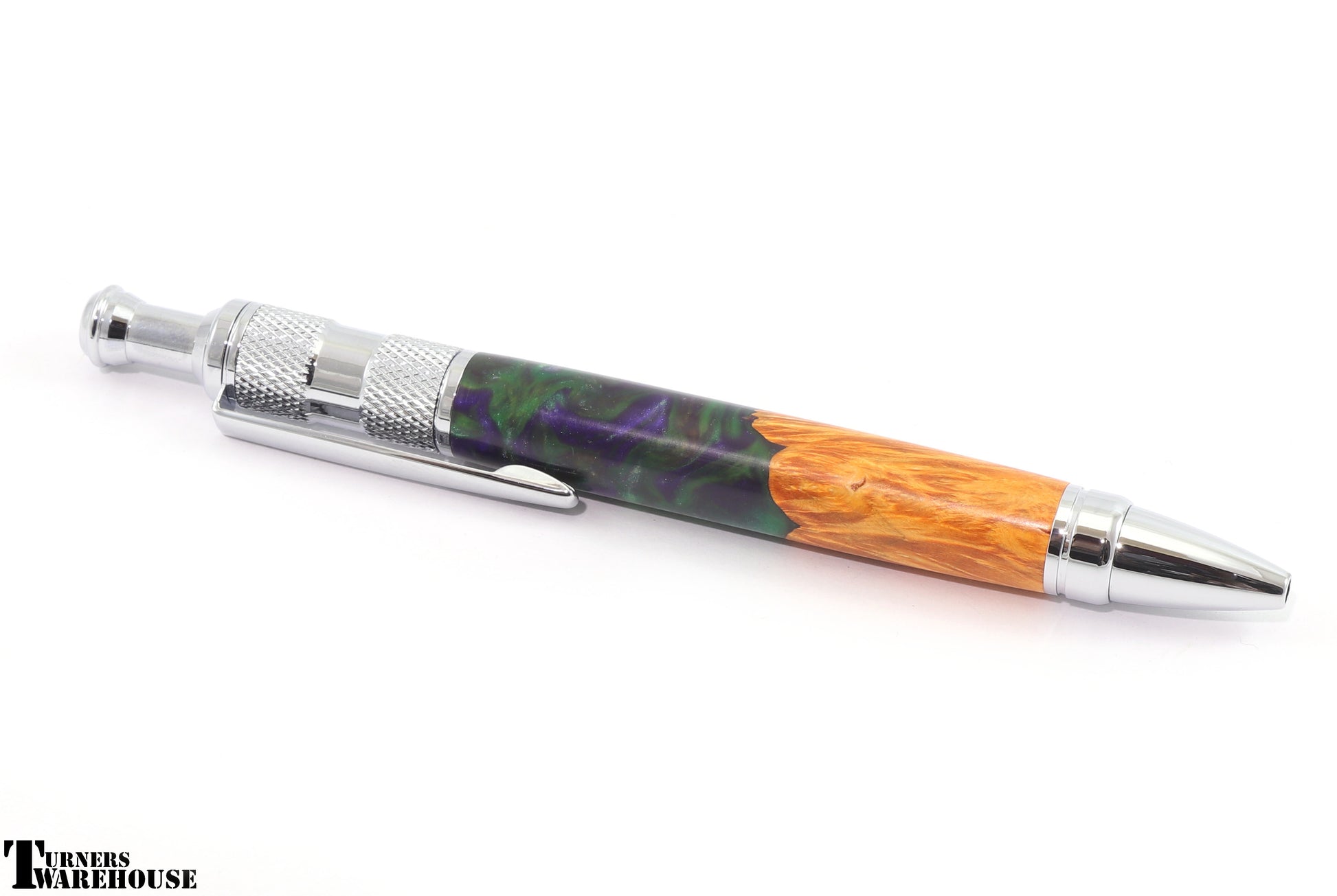 Field Click Ballpoint Pen Kit Chrome