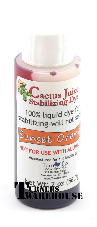 Mellow Mauve Cactus Juice Stabilizing Dye (1) 8 oz net weight by TurnTex -  Wood Acrylic Supply