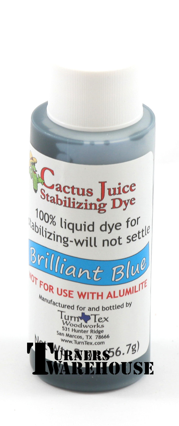 Cactus Juice Stabilizing Dye Electric Blue - Kouto knife scales
