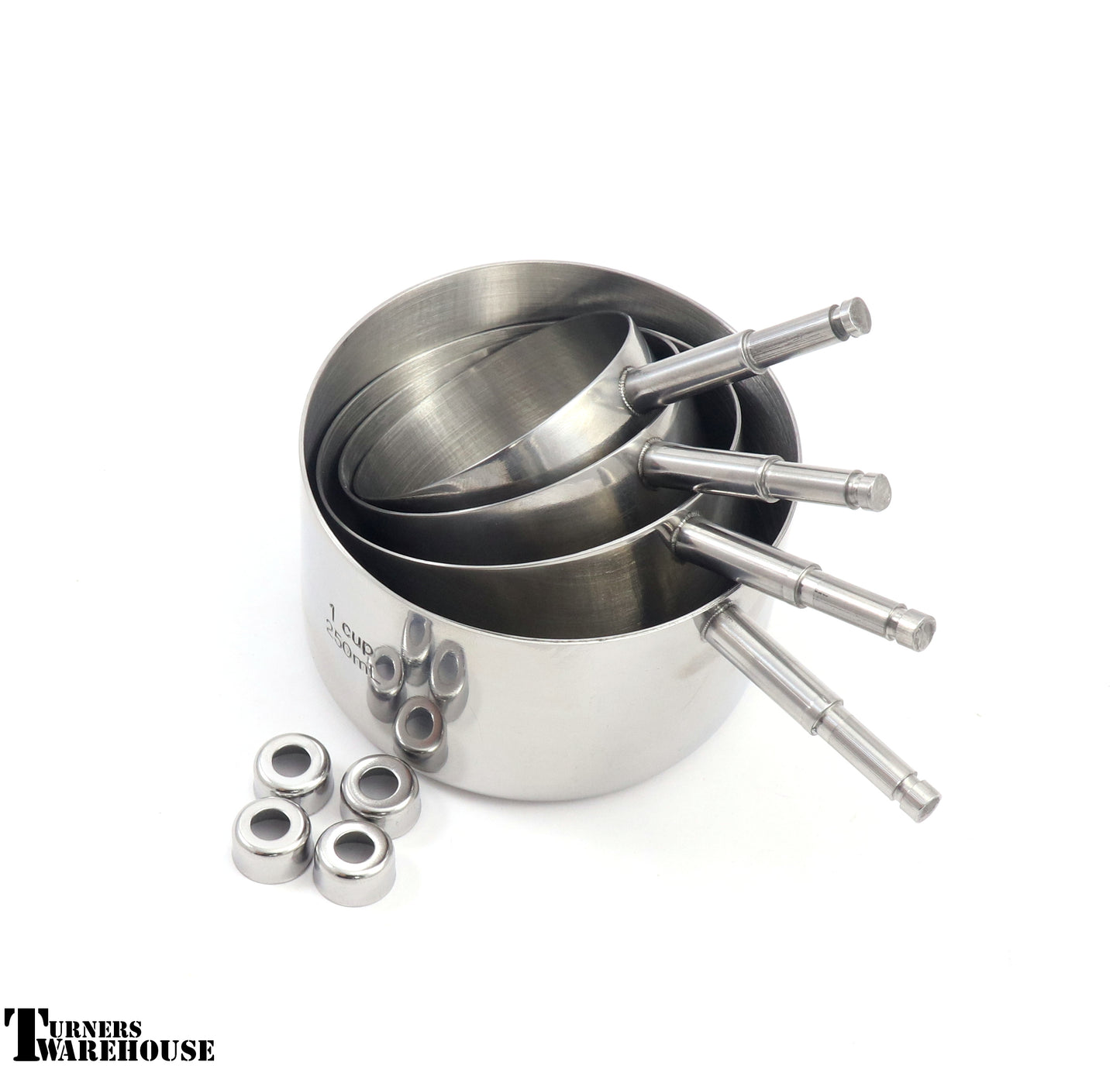 Measuring Cup Kit - Stainless Steel