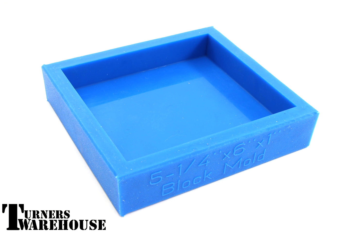 4x4x1 Thick 4 Coaster Silicone Mold - Square