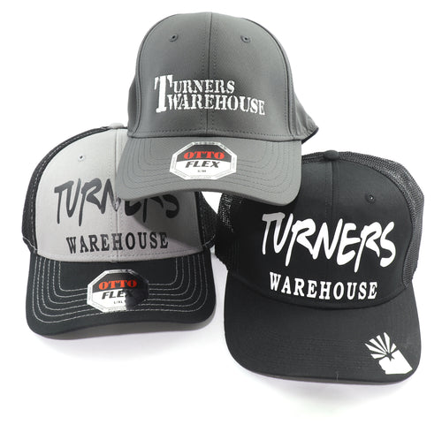 HATS! Turners Warehouse Otto Flex Baseball Cap or Trucker Hat
