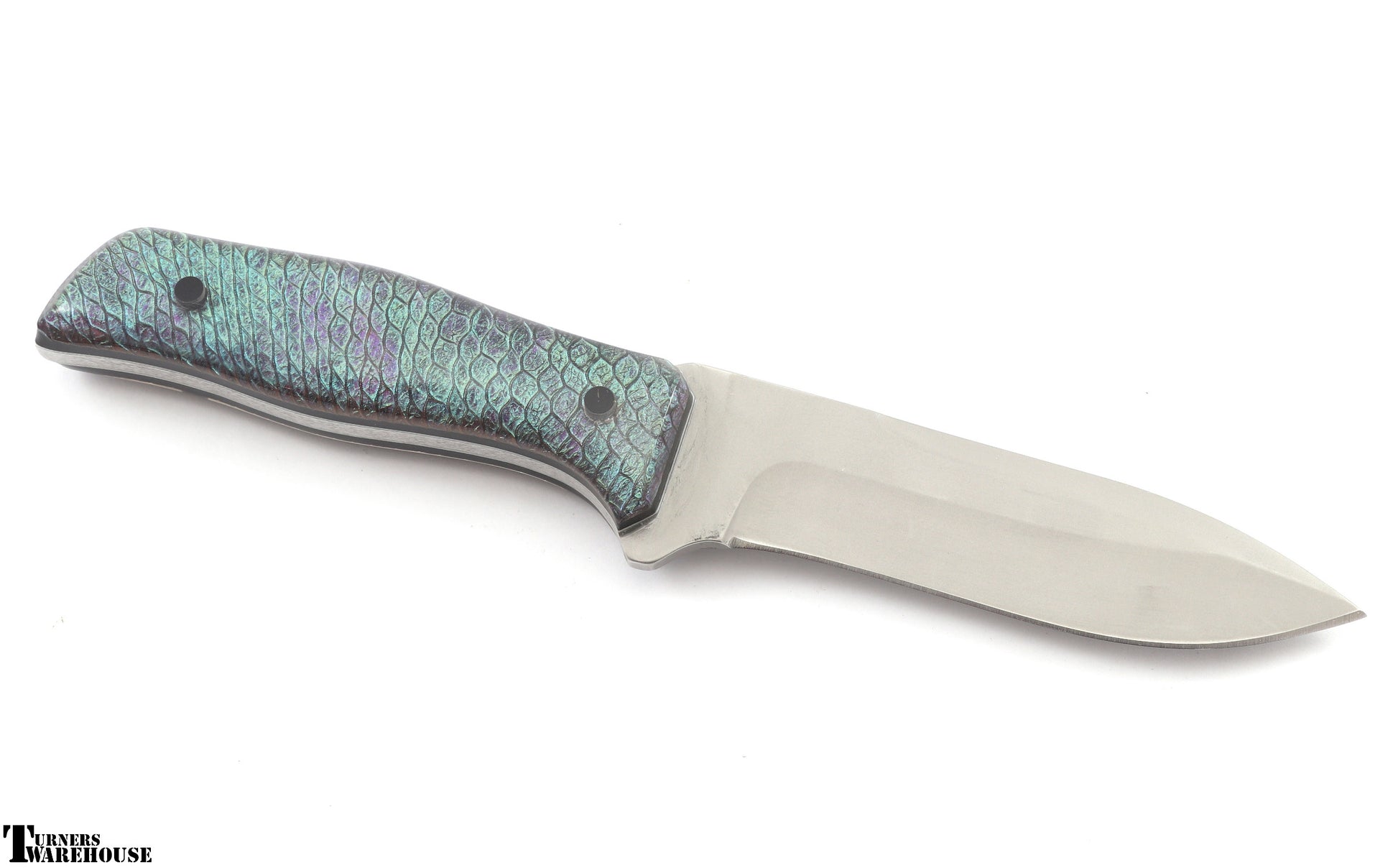 Stingray Blue Oval Wood Knife Scales Knife Handle Blank Handle Material  Exotic Knife Handle P1 – Exotic Knife Handles