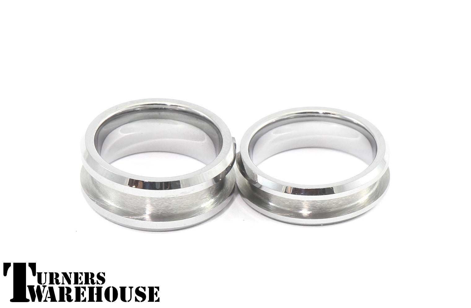 Stainless Steel Inlay Channel Ring Core – Turners Warehouse