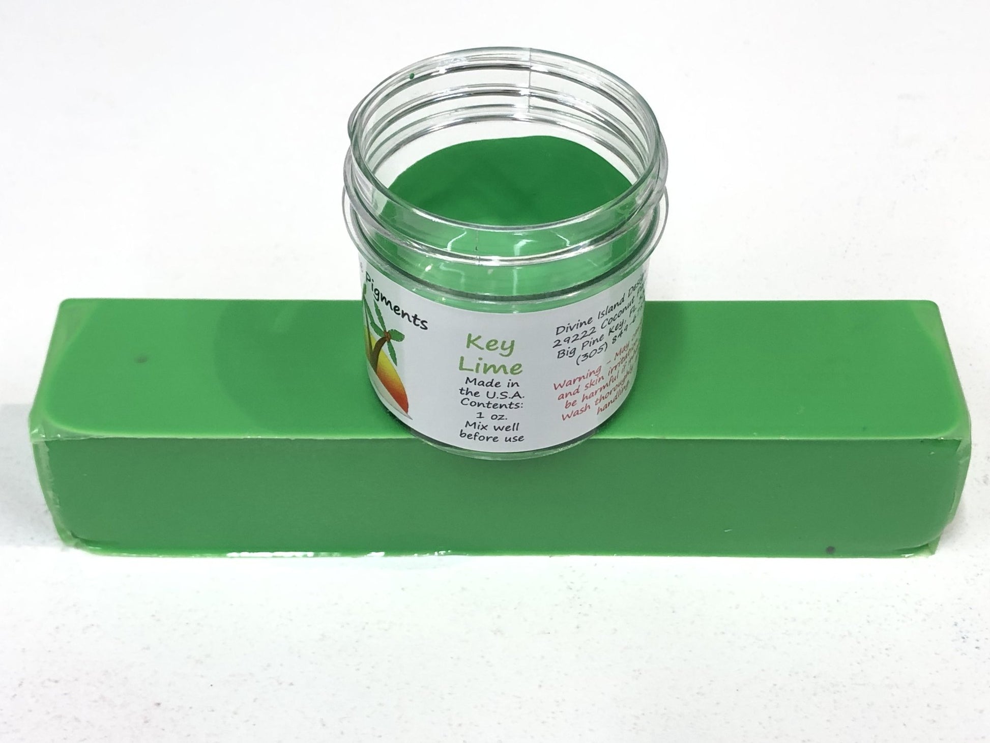 Eye Candy Green Resin Pigment Paste Uji Green (2 oz Paste / 4 oz