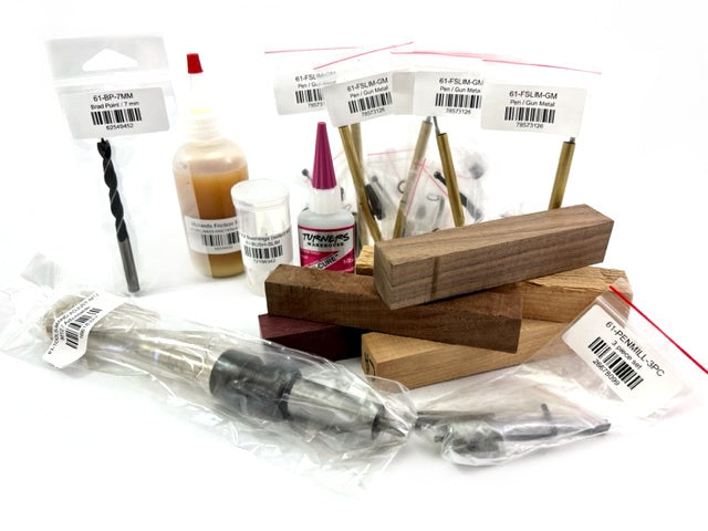 Pen Kits, Pen Making Supplies, Turning Tools