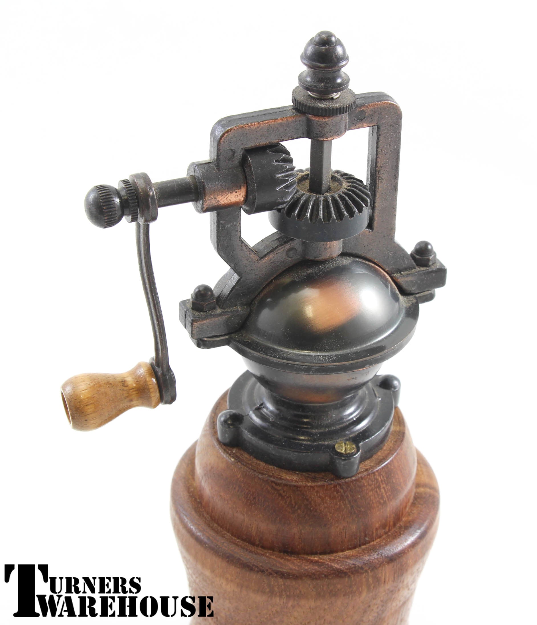 Antique Style Hardwood Pepper Grinder - Handmade in the USA - ,  LLC