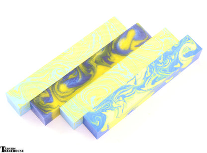 Color Mix Pen Blanks