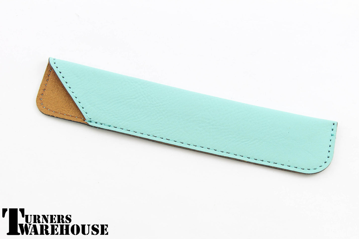 Slim Leatherette Pen Sleeve Pouch - Laserable