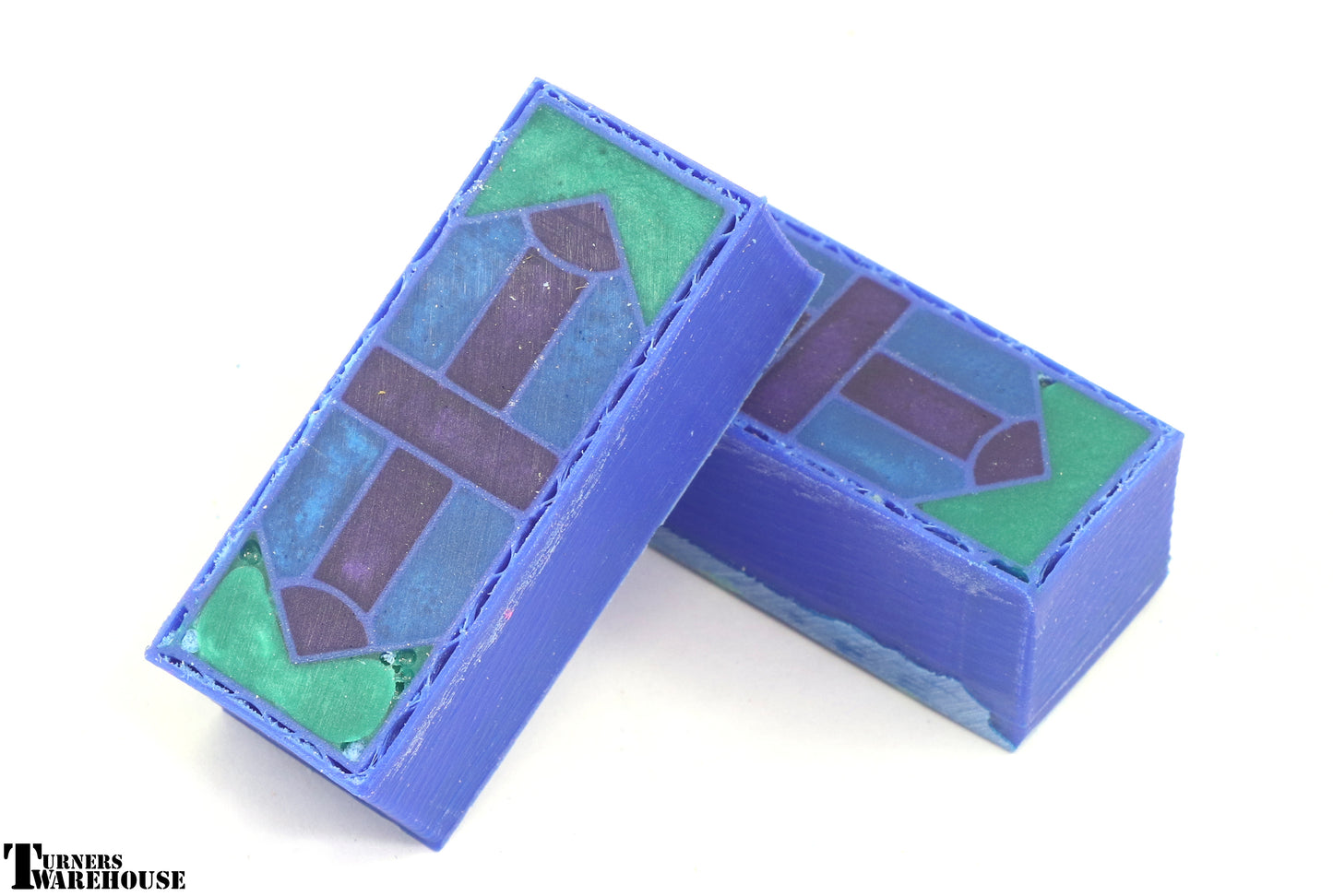 3D Printed or Honeycomb Pen Blanks