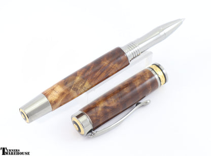  JR Monarch Dayacom Black Titanium Rollerball 