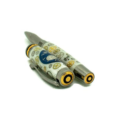 JR Monarch Dayacom Black Titanium Rollerball 