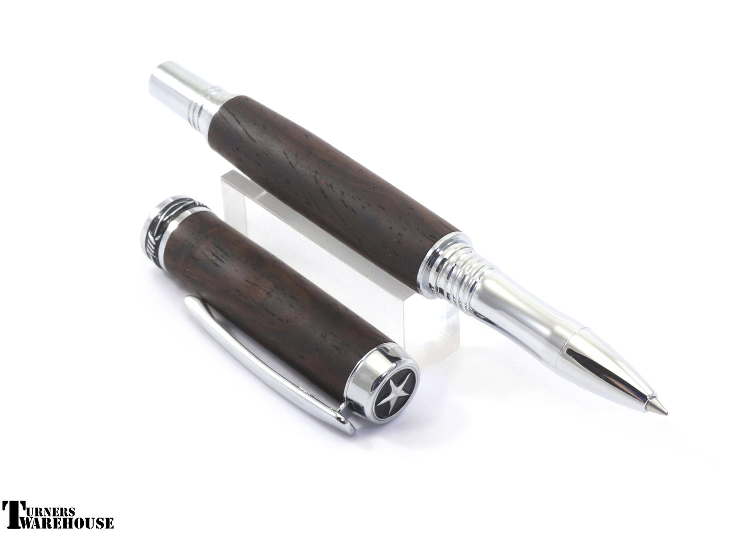 Jr Duke Rollerball Pen Kit Rhodium