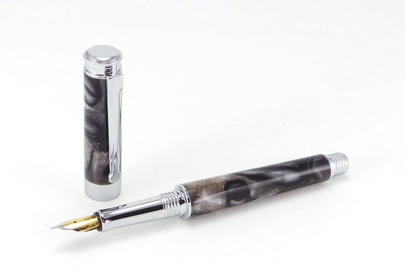 Leveche Fountain Beaufort Ink Chrome