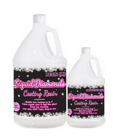 Liquid Diamonds Casting Epoxy 1.5 Gallon Resin Casting