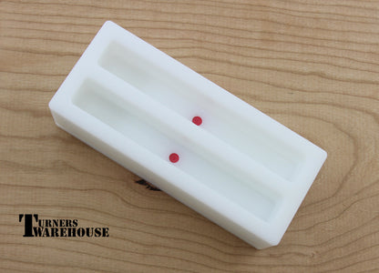 Maker Select HDPE Pen Blank Mold 2 Cavity Mold
