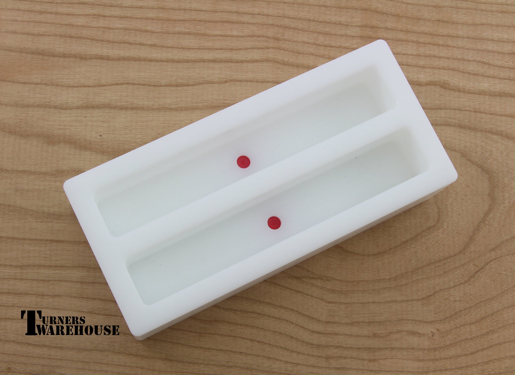 Maker Select HDPE Pen Blank Mold 2 Cavity Mold 7/8"