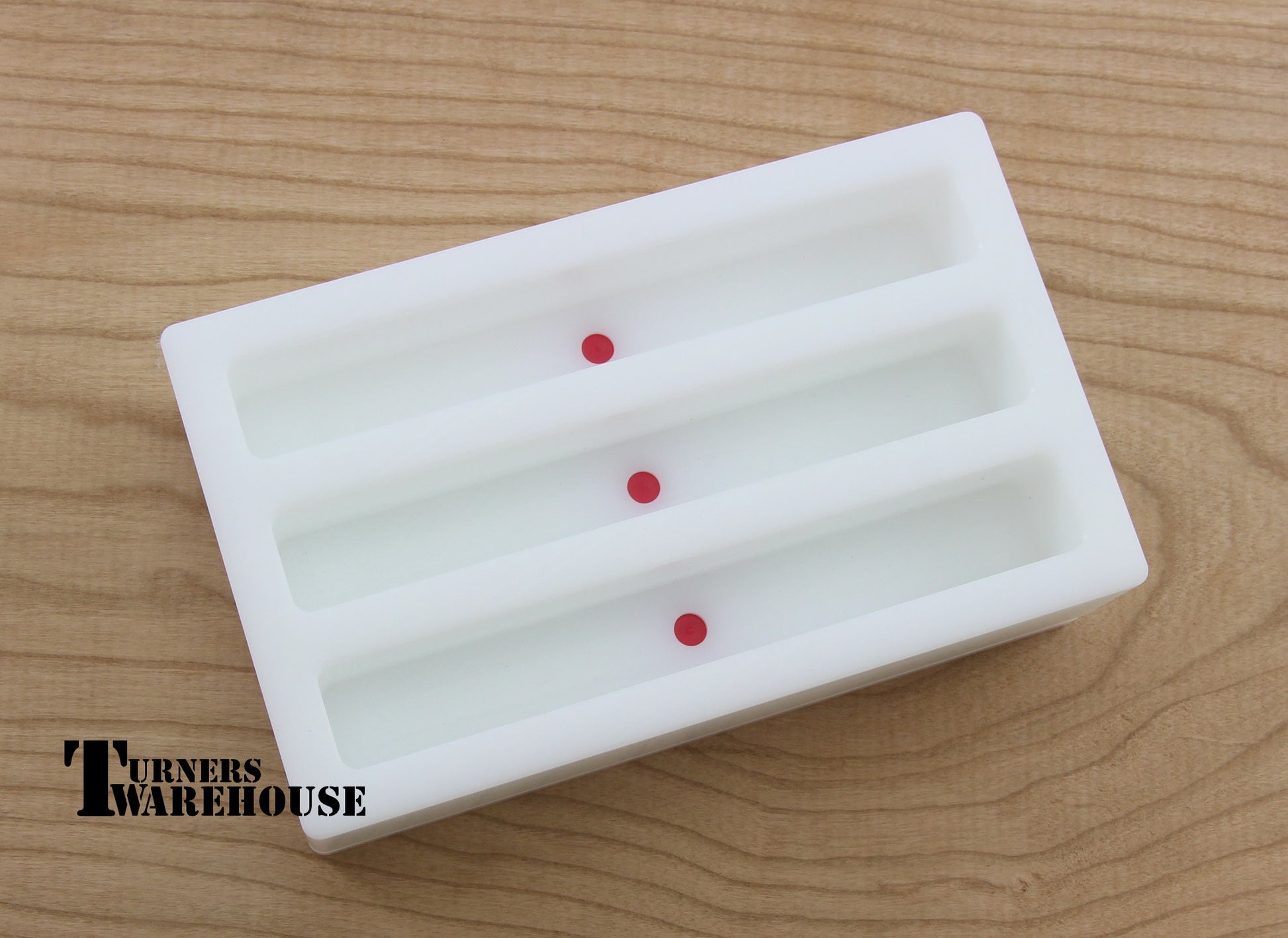 Maker Select HDPE Pen Blank Mold 3 Cavity Mold