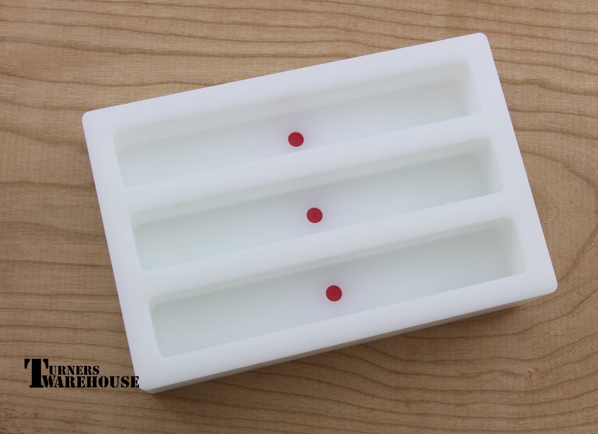 Maker Select HDPE Pen Blank Mold 3 Cavity Mold 7/8"