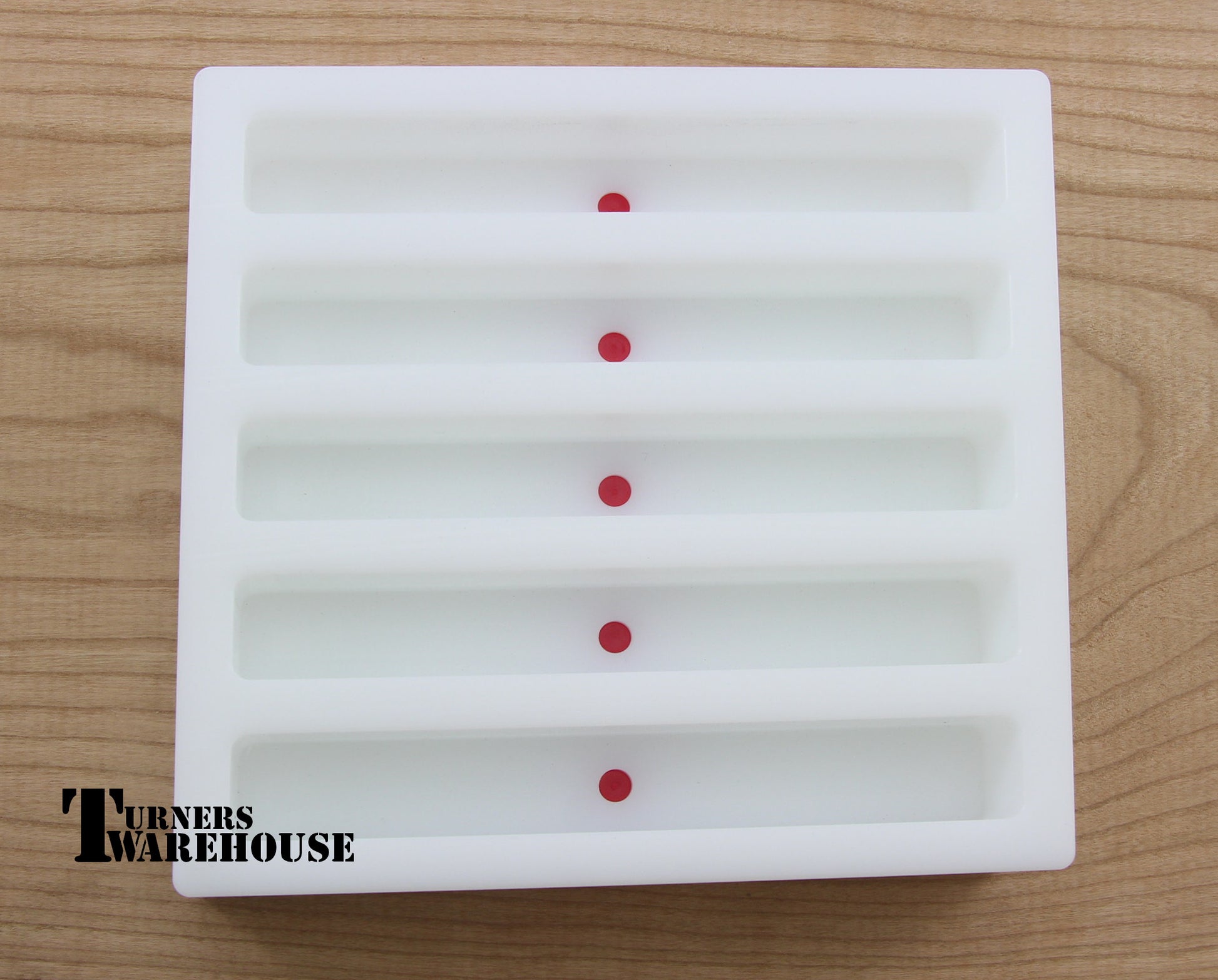 Maker Select HDPE Pen Blank Mold 5 Cavity Mold