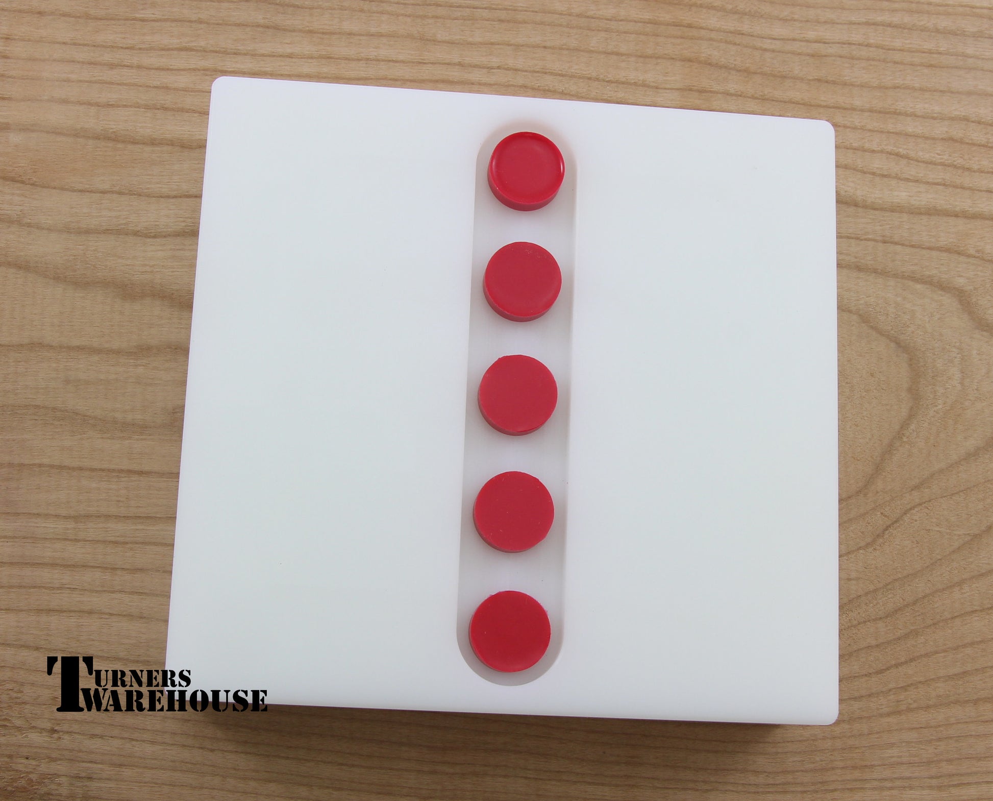 Maker Select HDPE Pen Blank Mold 5 Cavity Mold