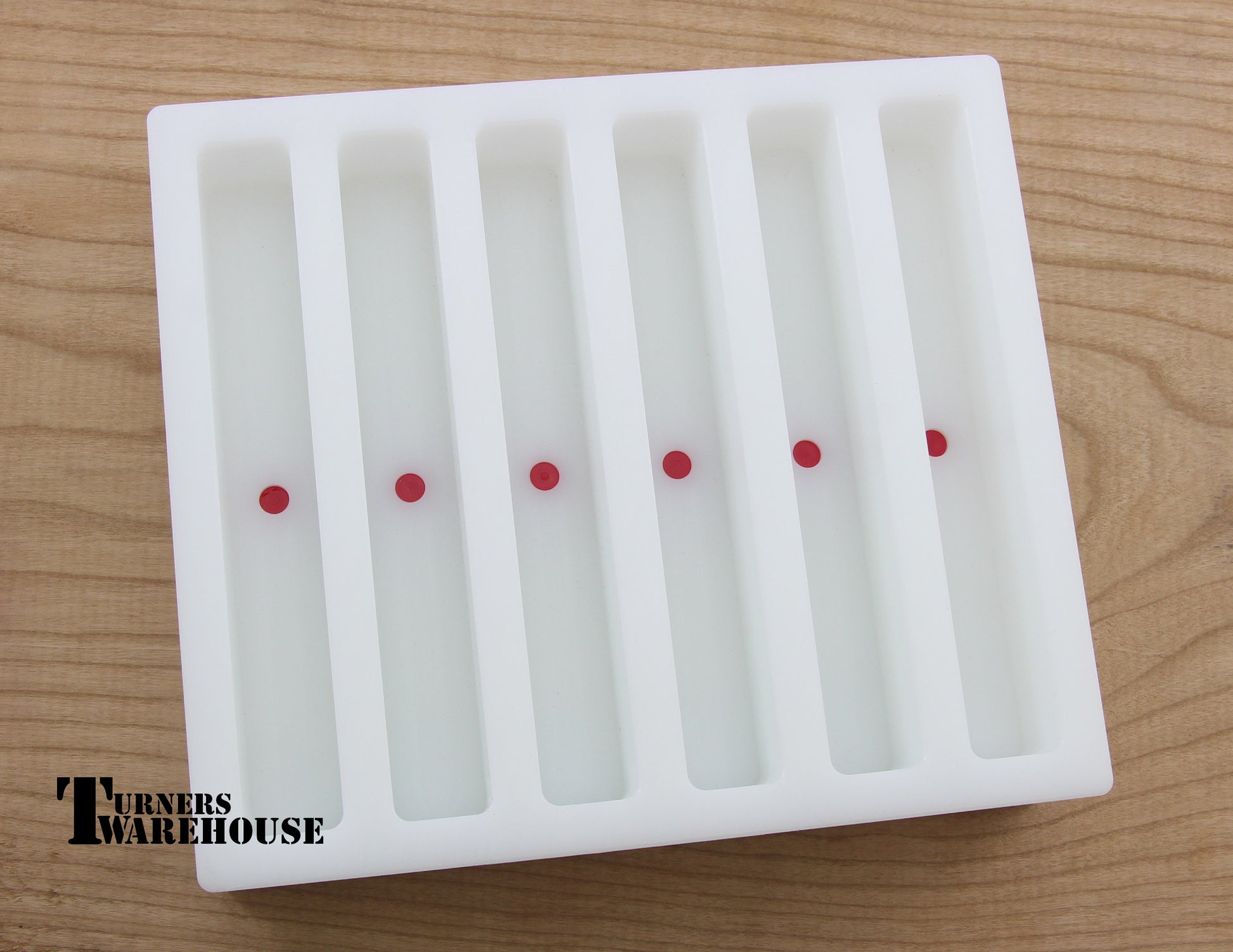Maker Select HDPE Pen Blank Mold 6 Cavity Mold