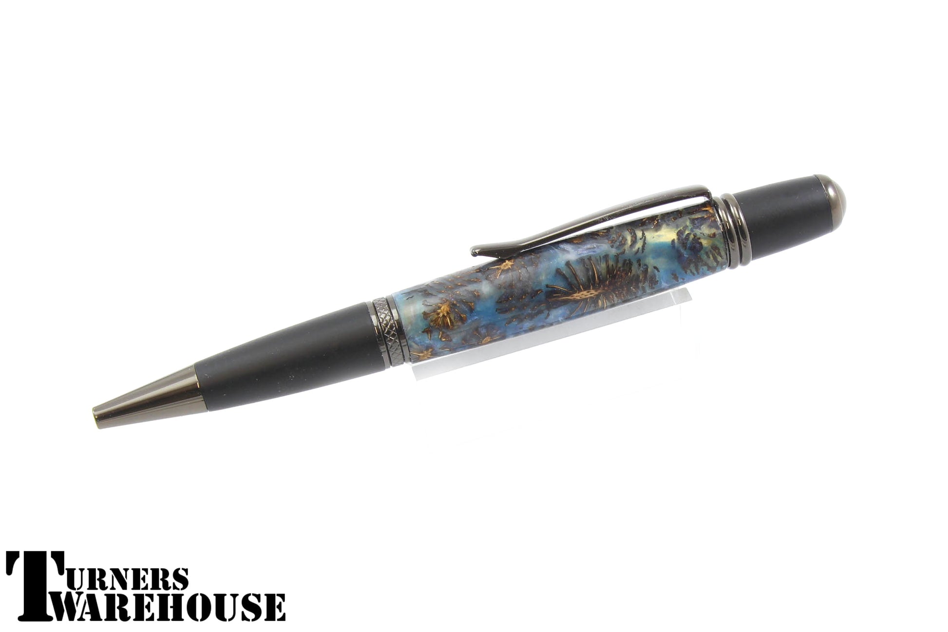 Monarch Pen Kit Gun Metal with Matte Black