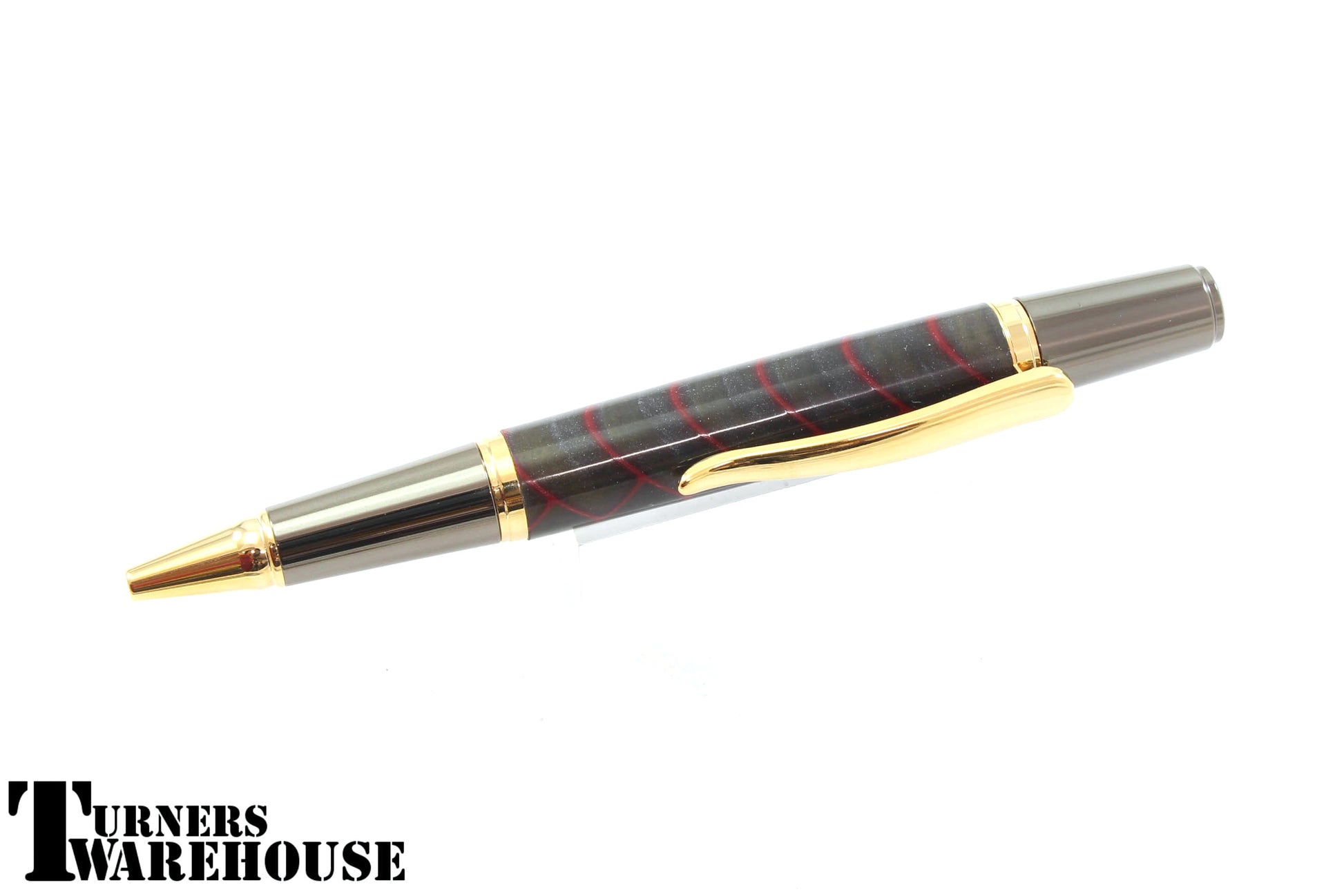 Sirocco Ballpoint Beaufort Ink Gold with Gun Metal 